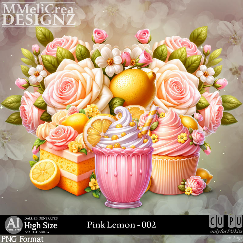 (image for) AI - Pink Lemon - CU002 (CU4PU/PNG/PACK)